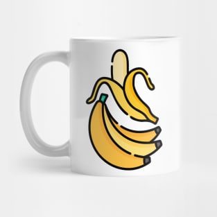 Banana Fruit Harvest Field Product Vintage Since Mug